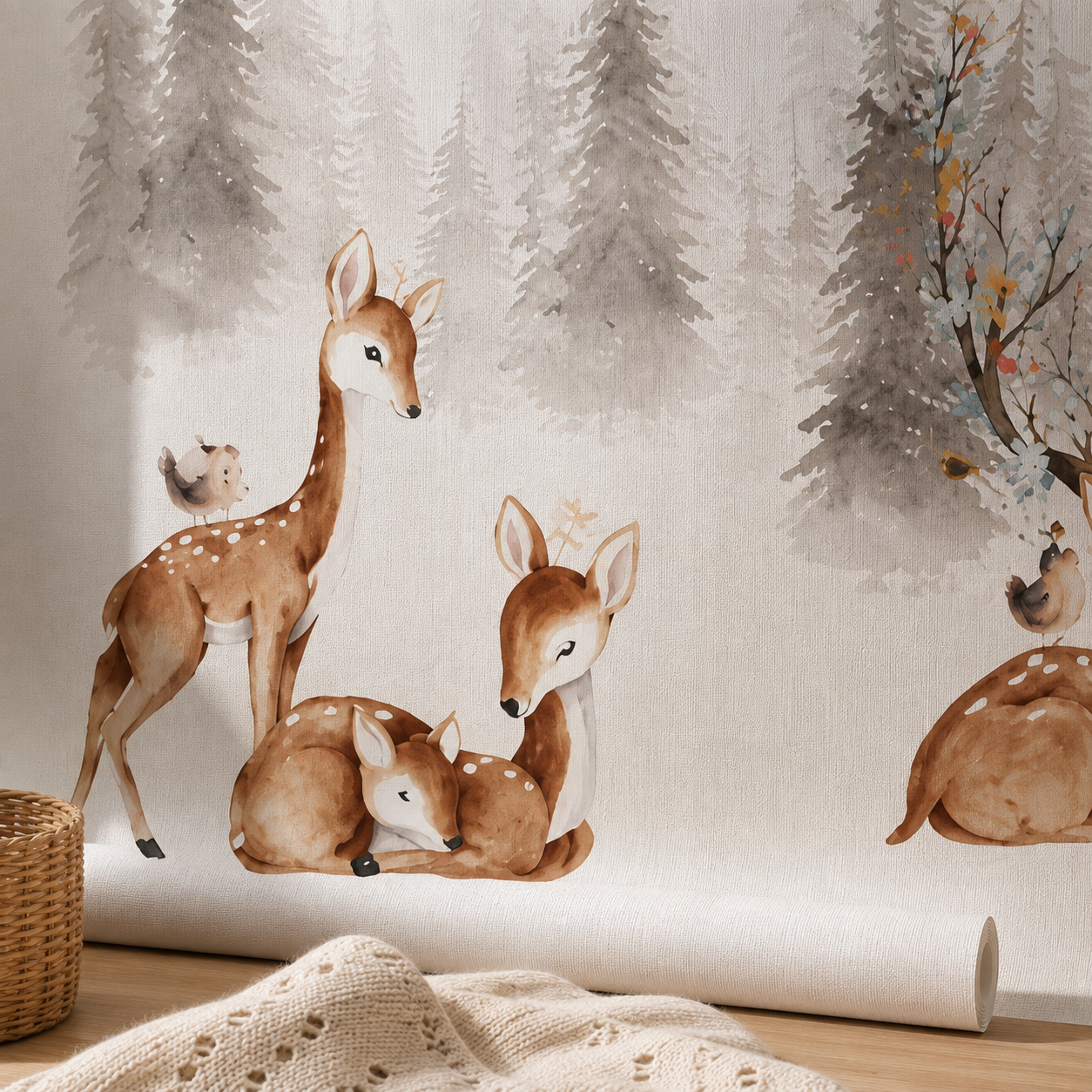 Papier Peint Forêt des Rêves