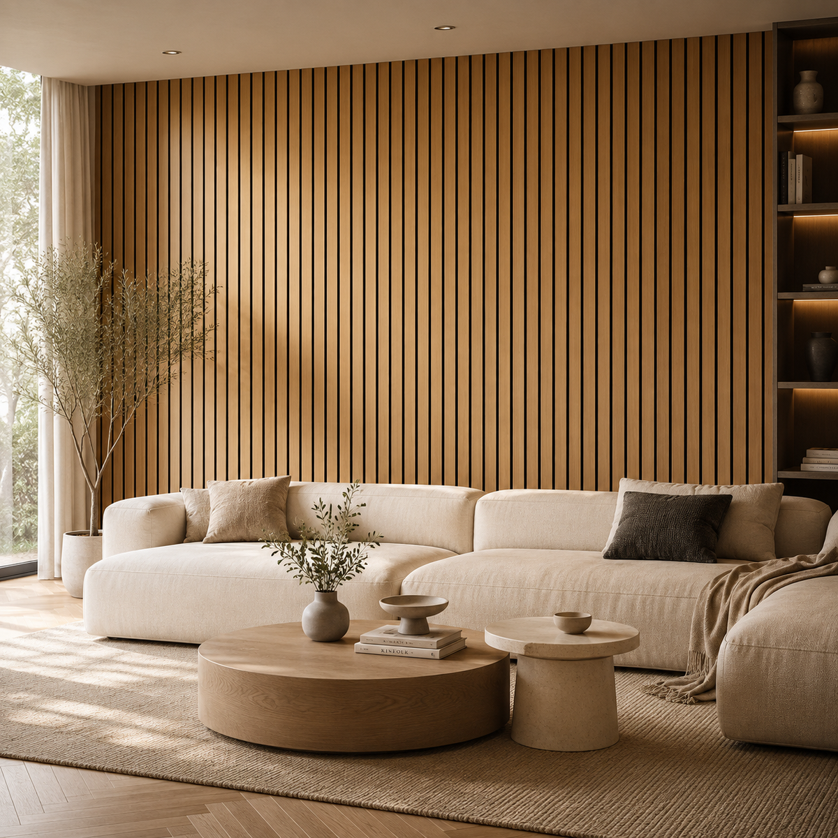 Bois Sienne : décor panoramique en situation