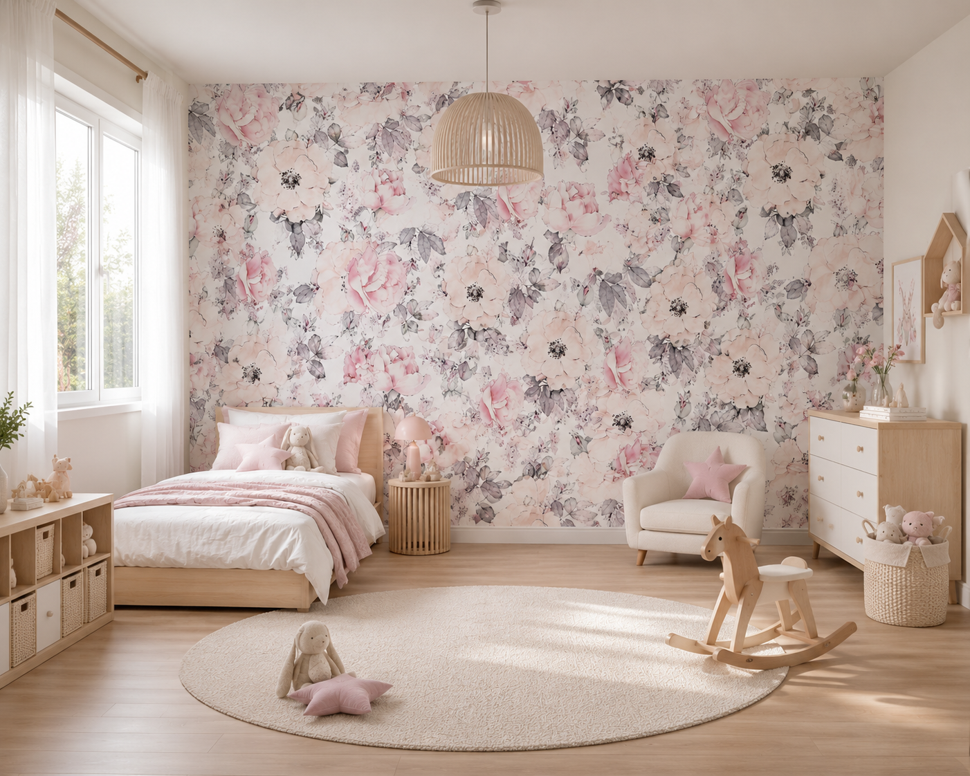 Papier Peint Jardin de Soie