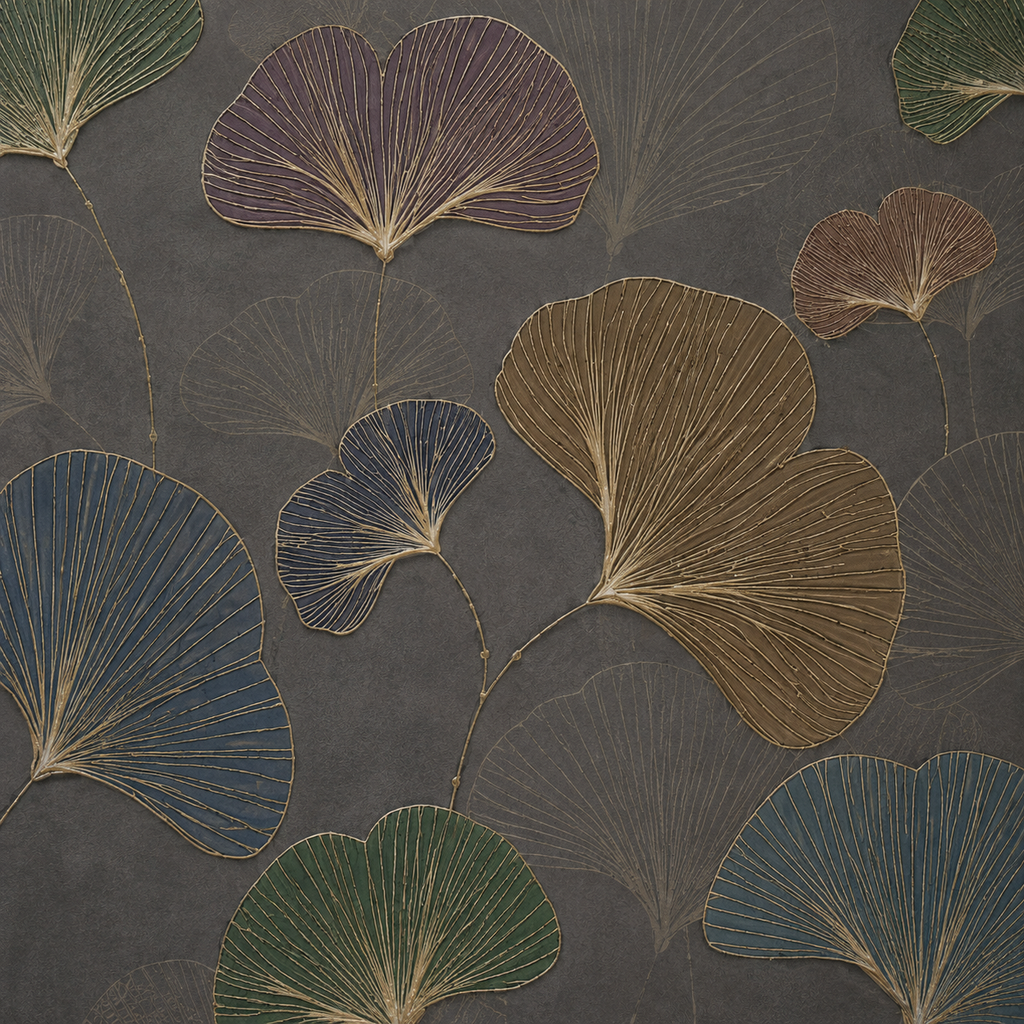 Papier Peint Ginkgo Impérial