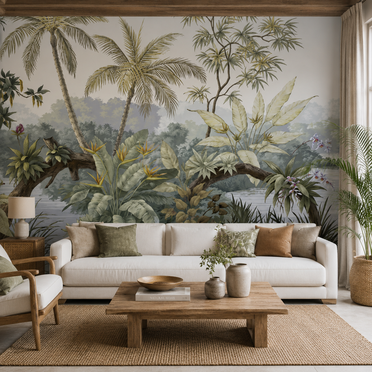 Échappée Sauvage : décor panoramique en situation