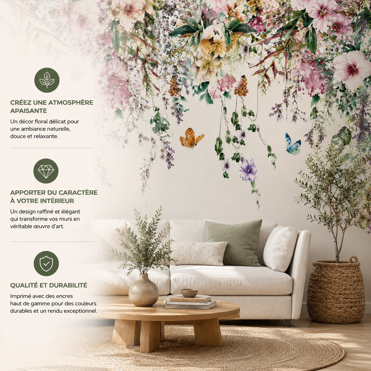 Papier Peint Jardin d’Aurore