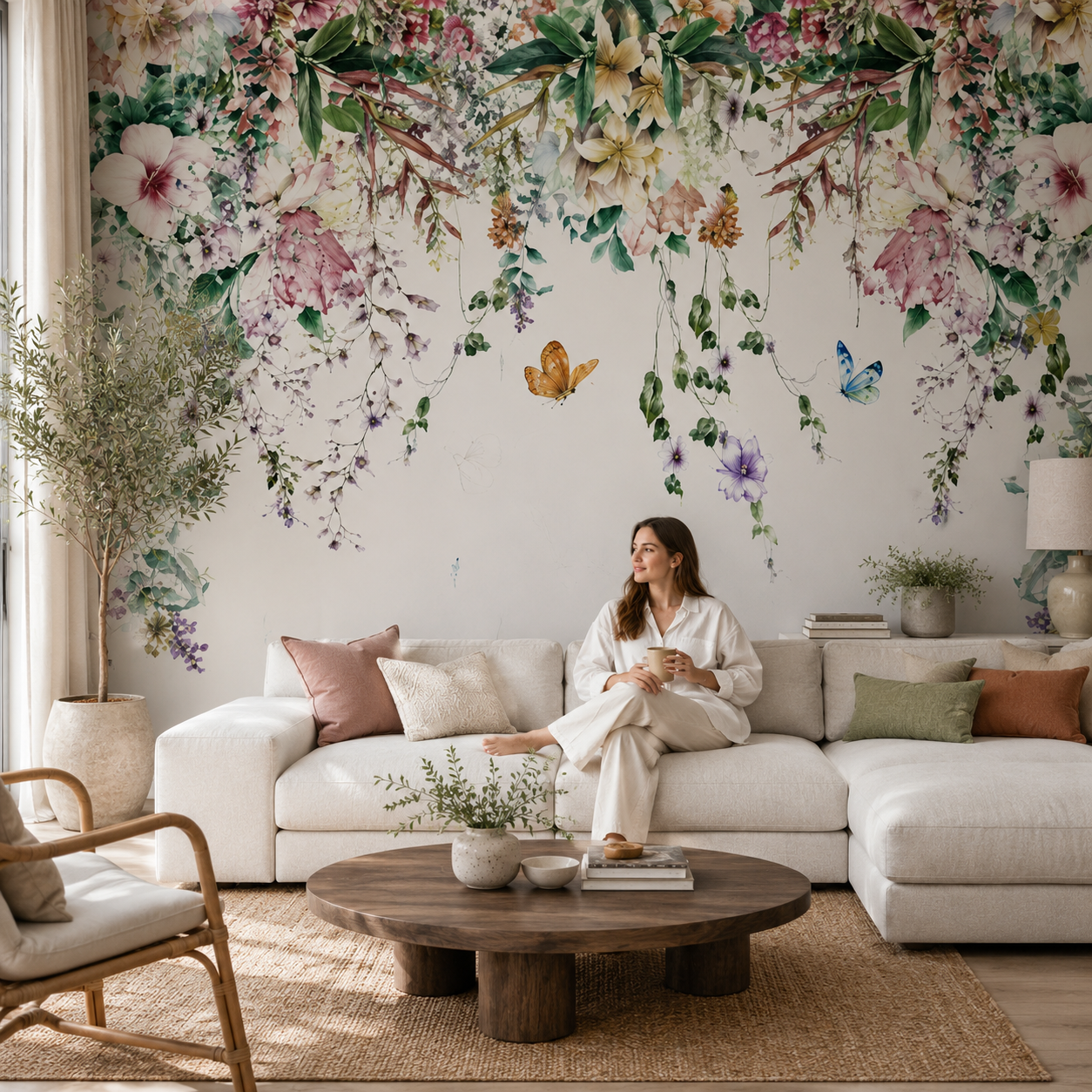 Papier Peint Jardin d’Aurore