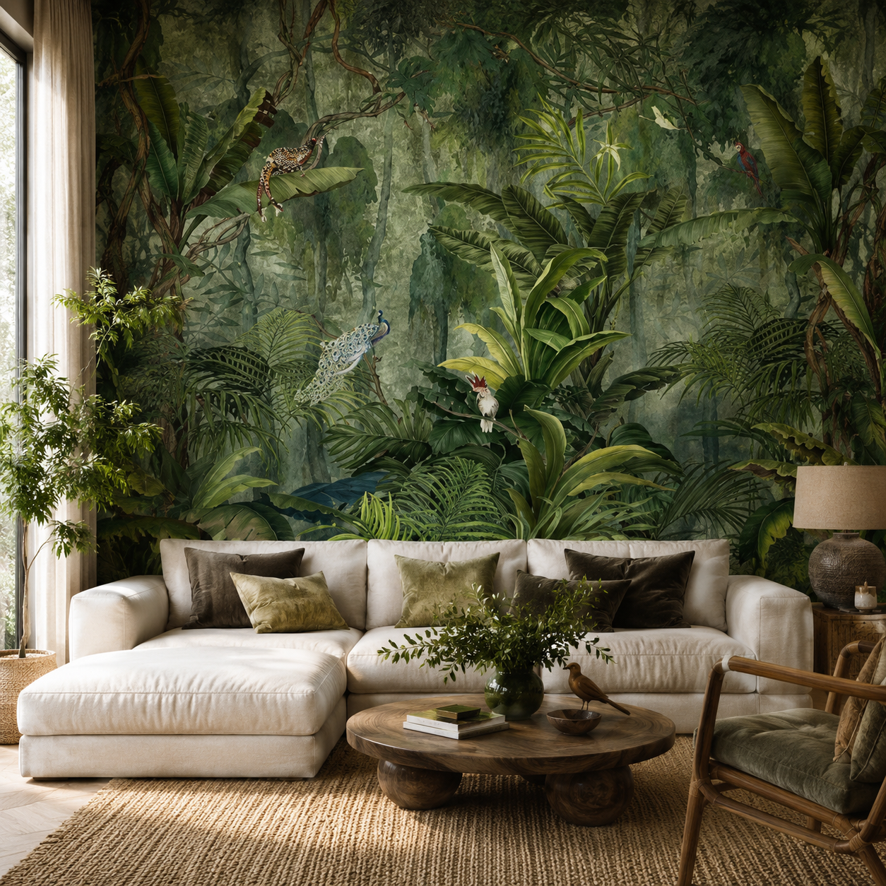 Papier Peint Jungle Quintessence Amazonia