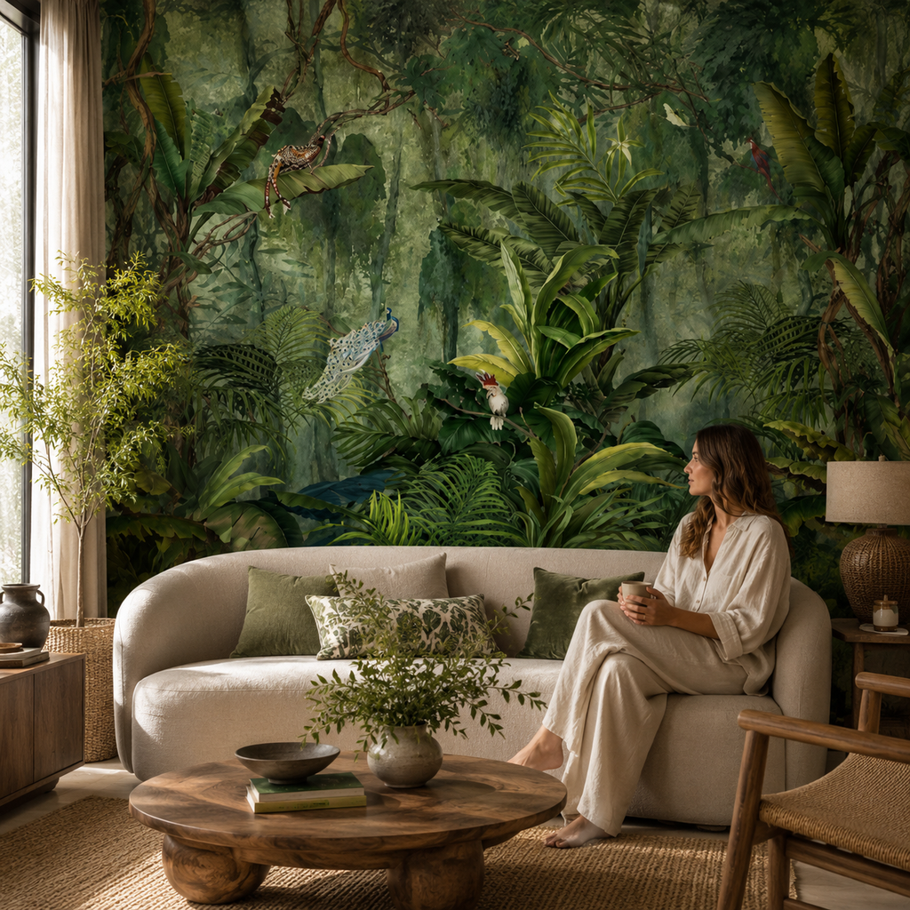 Papier Peint Jungle Quintessence Amazonia