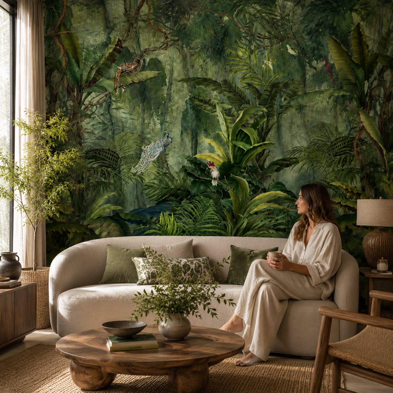 Papier Peint Jungle Quintessence Amazonia