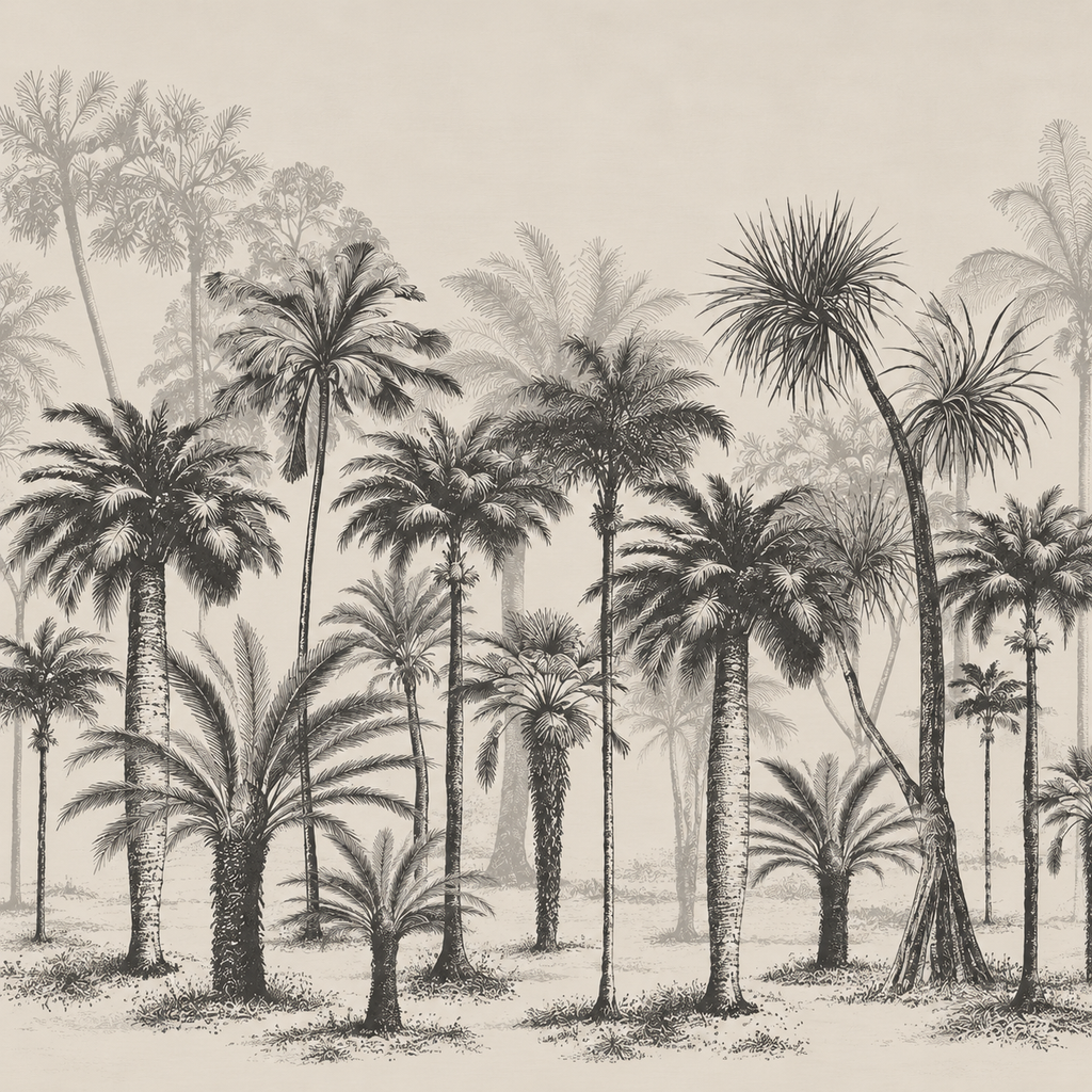 Ombres Tropicales : décor à plat