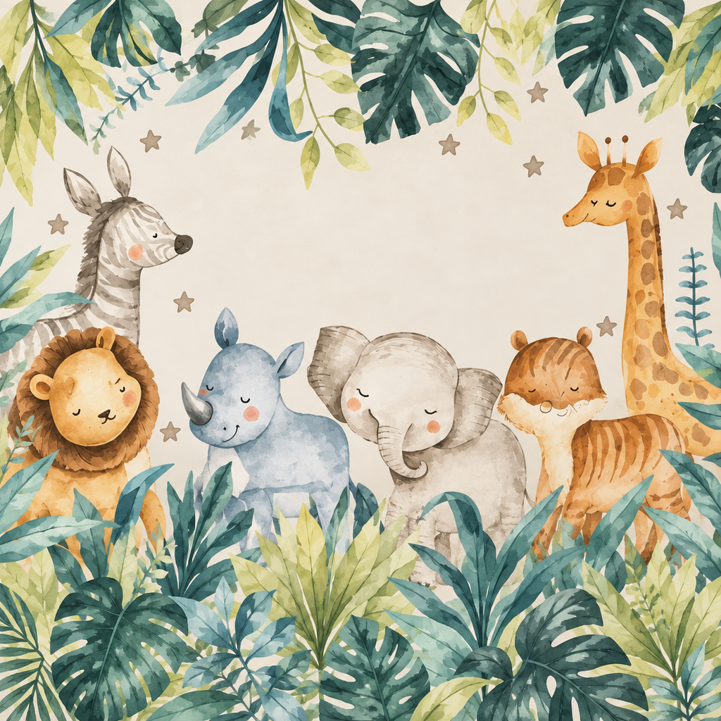 Petits Explorateurs : décor à plat