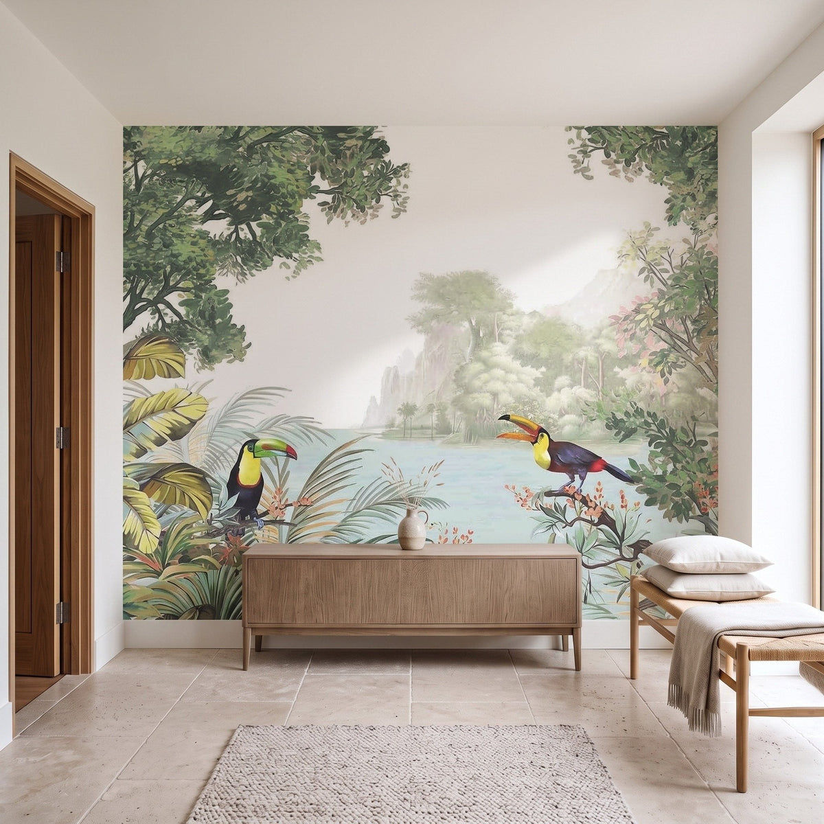 Lagon des Toucans : mise en situation illustrative