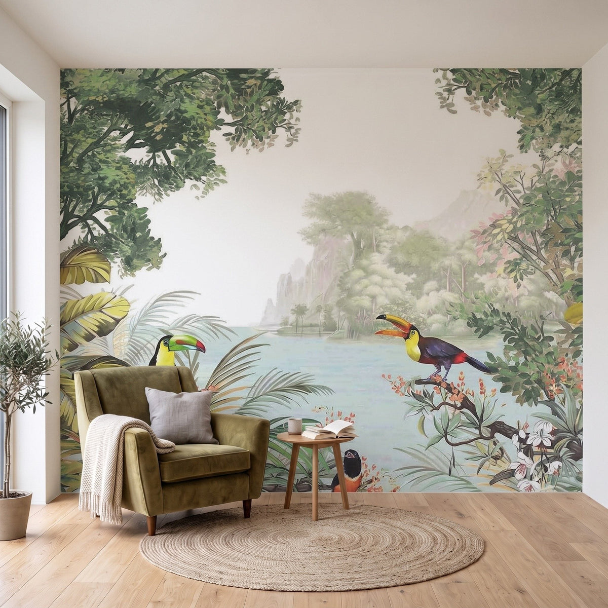 Lagon des Toucans : mise en situation illustrative