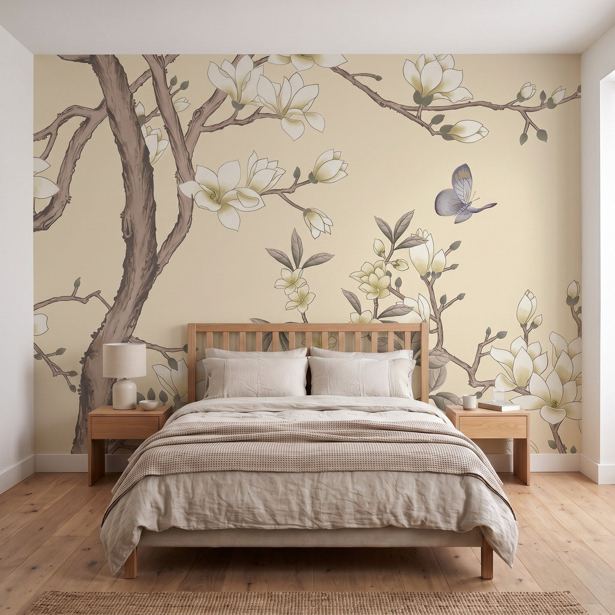 Magnolias et Papillon : mise en situation illustrative