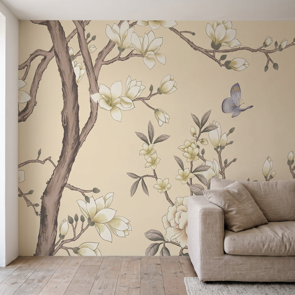 Magnolias et Papillon : mise en situation illustrative