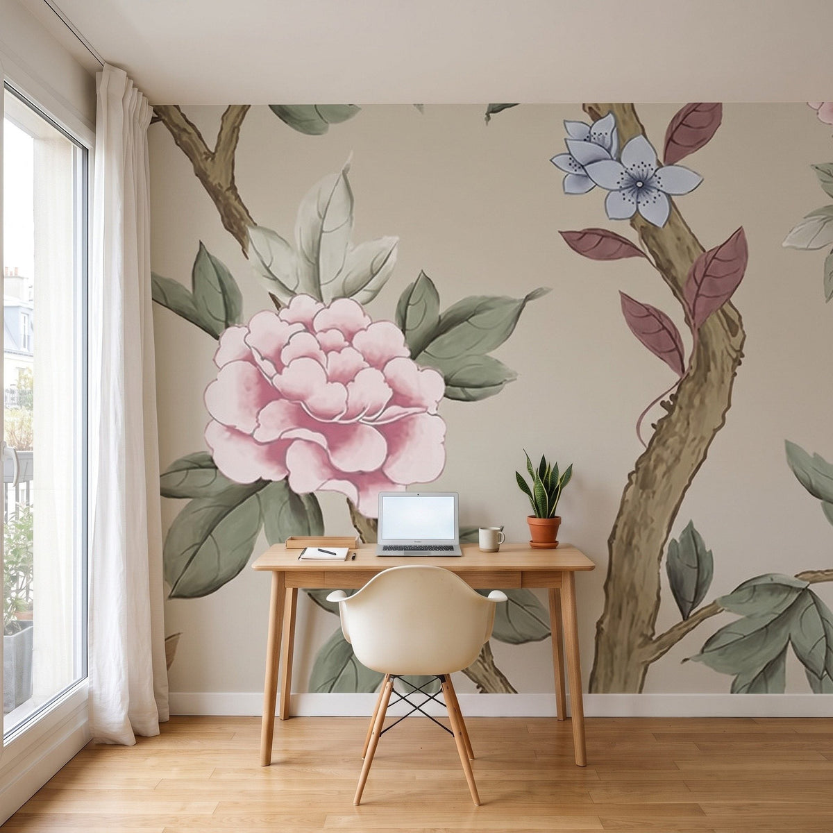 Pivoines Impériales : mise en situation illustrative