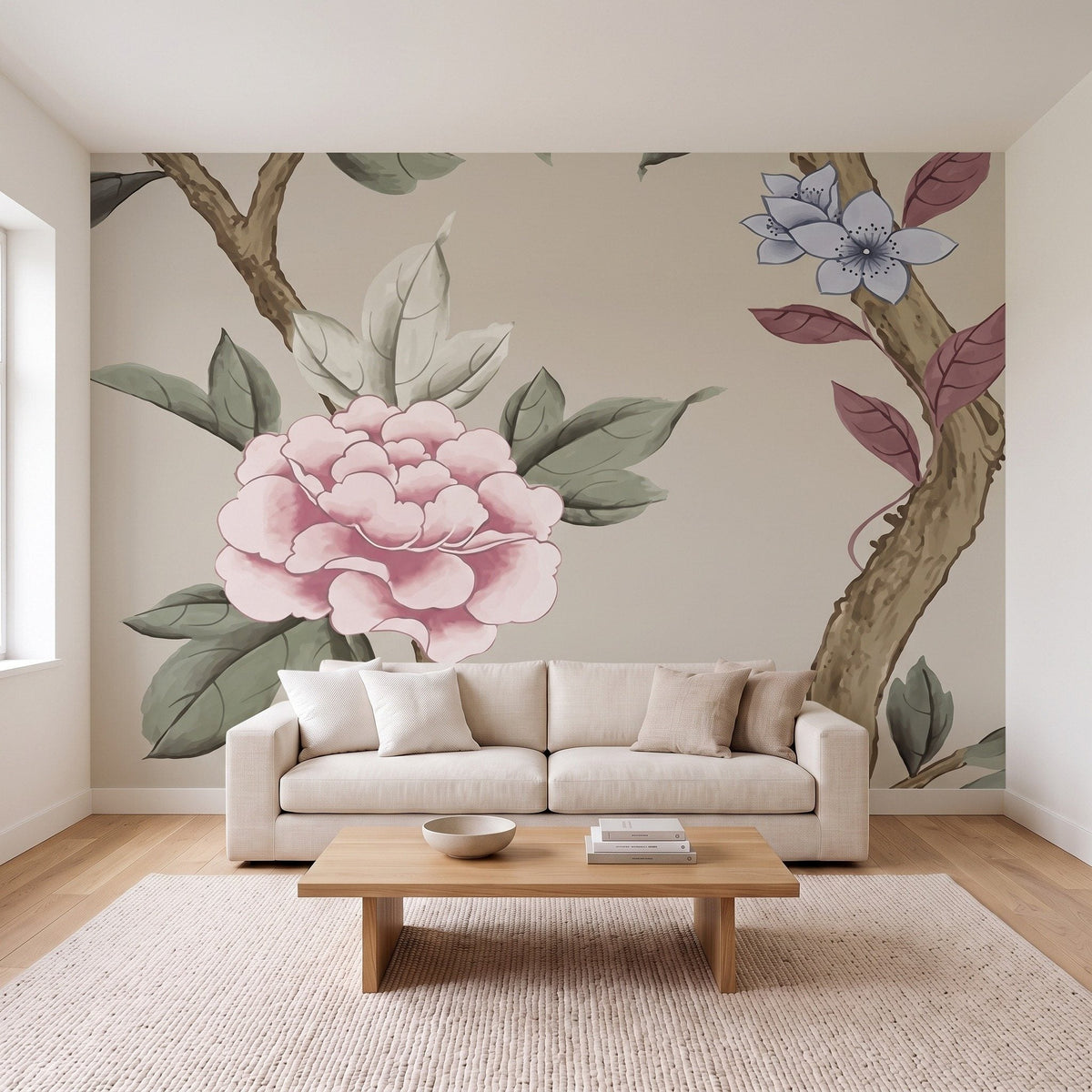 Pivoines Impériales : mise en situation illustrative