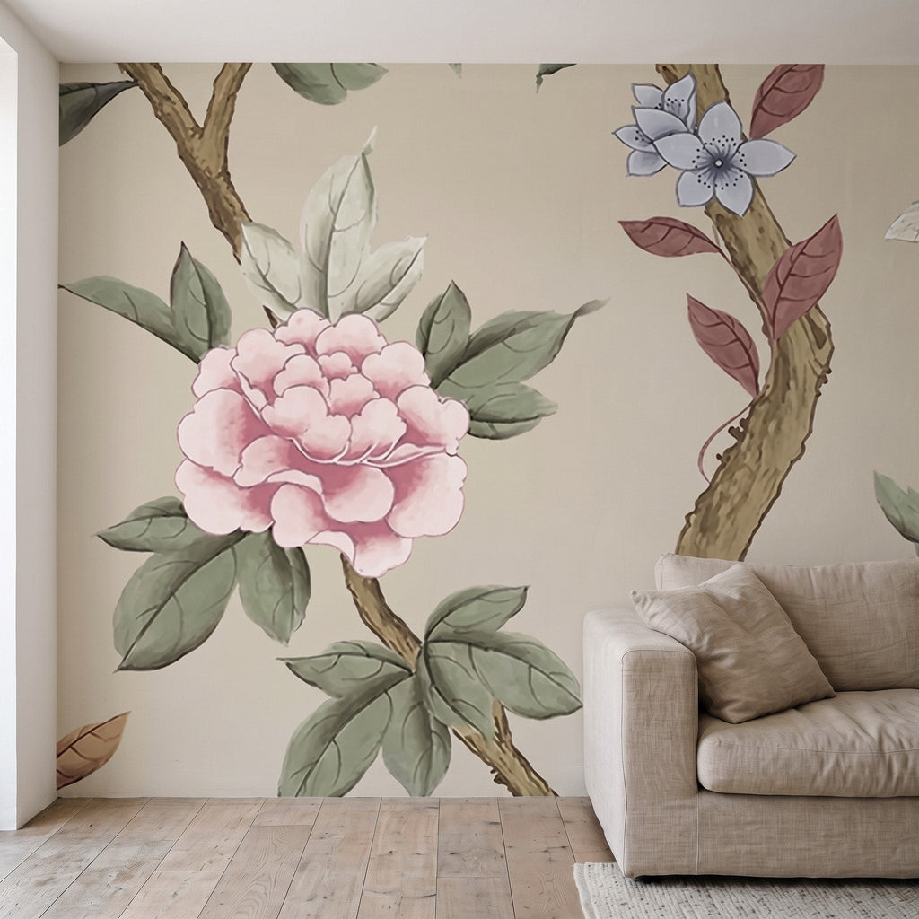 Pivoines Impériales : mise en situation illustrative