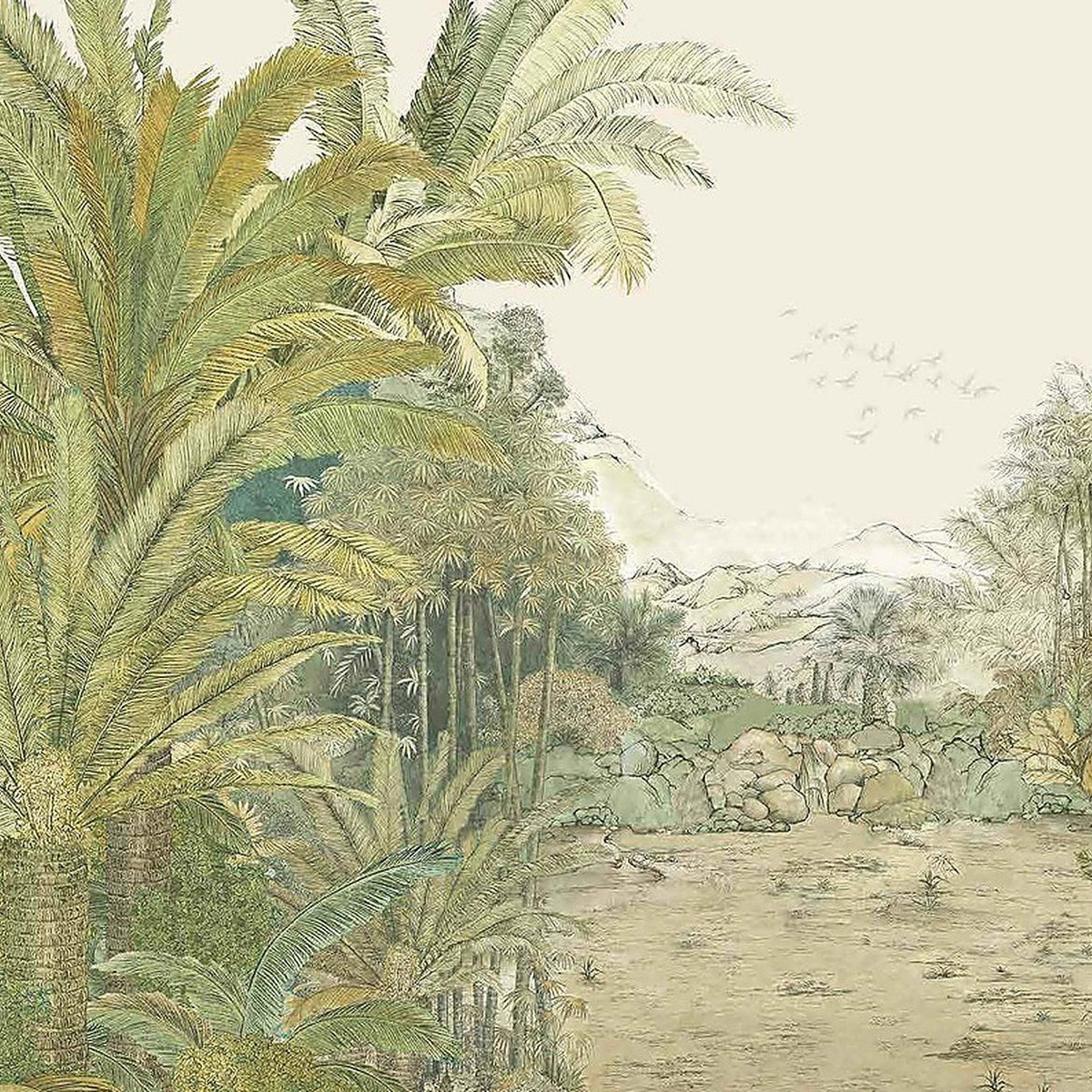 Plaine Dorée : décor