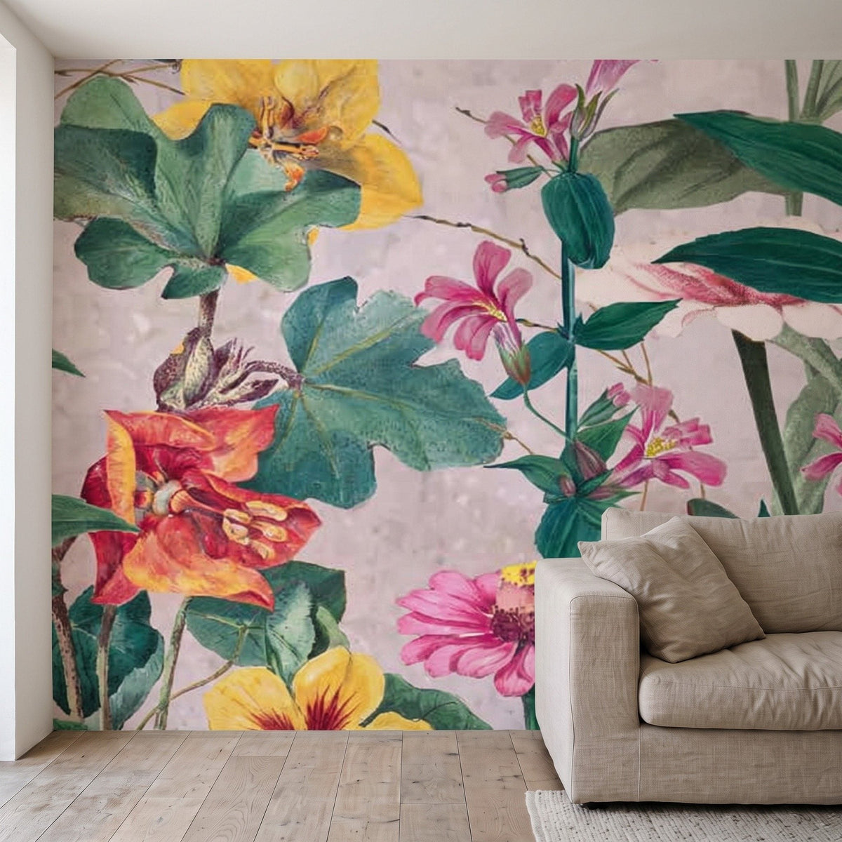 Prairie en Fleurs : mise en situation illustrative