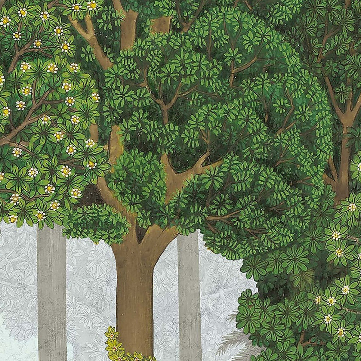 Sous-Bois Émeraude : décor